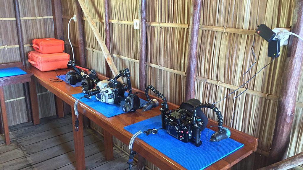 Papua Explorers Dive Resort, Gam Island, Raja Ampat, Indonesia - Camera Room