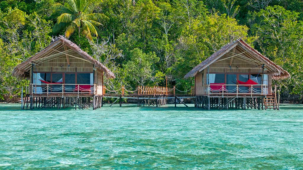 Papua Explorers Dive Resort, Gam Island, Raja Ampat, Indonesia - Deluxe Bungalows