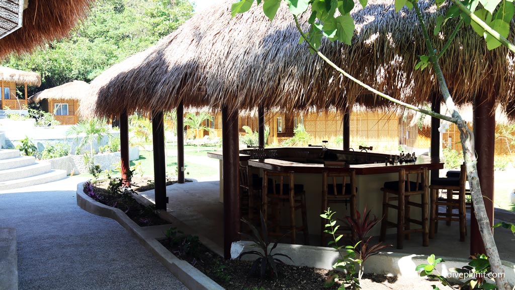 Magic Oceans Dive Resort on Anda's Southern Coast in Bohol Philippines - Bar Area