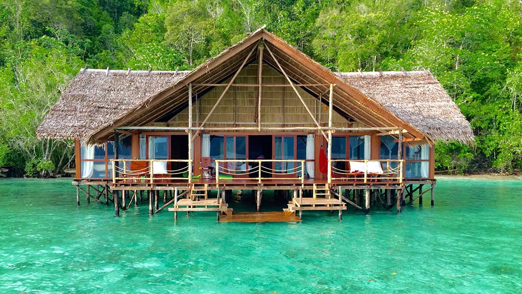 Papua Explorers Dive Resort, Gam Island, Raja Ampat, Indonesia - Family Villa