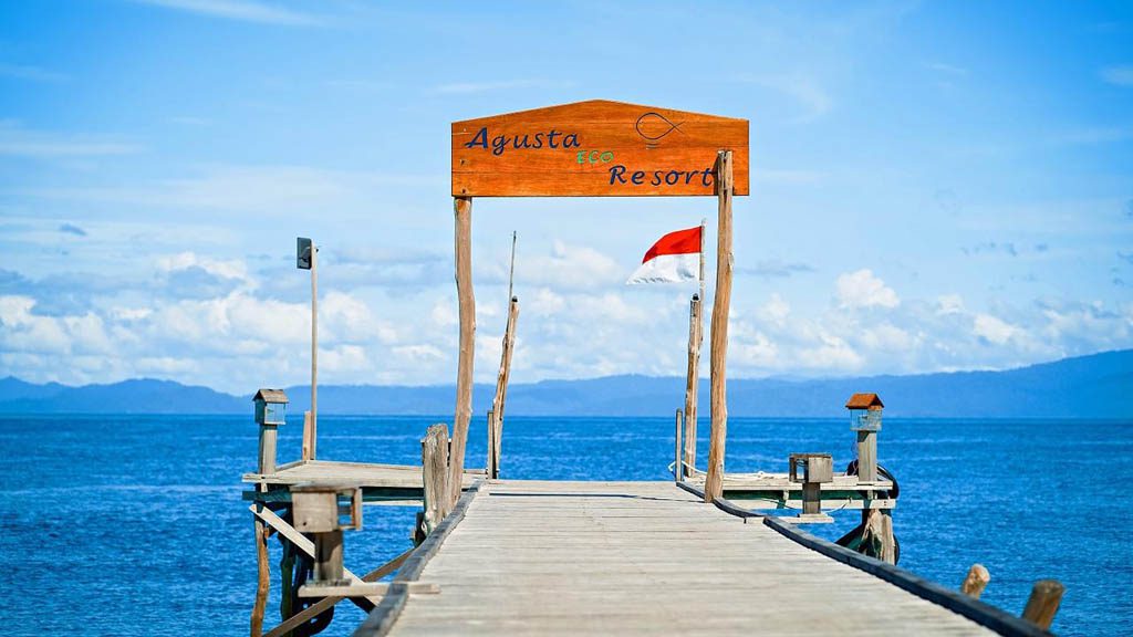 Agusta Eco Resort Agusta Island Raja Ampat Indonesia - Jetty