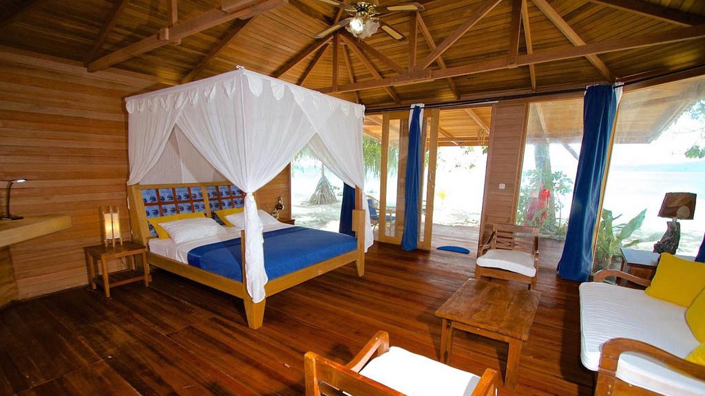Agusta Eco Resort Agusta Island Raja Ampat Indonesia - Deluxe Cottage Interior