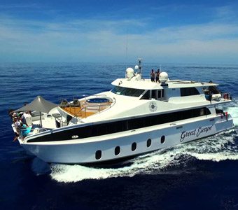 diving tours australia Dive the Rowley Shoals, a chain of three spectacular pristine coral atolls - each rising up from 400m aboard a luxury catamaran the Great Escape liveaboard