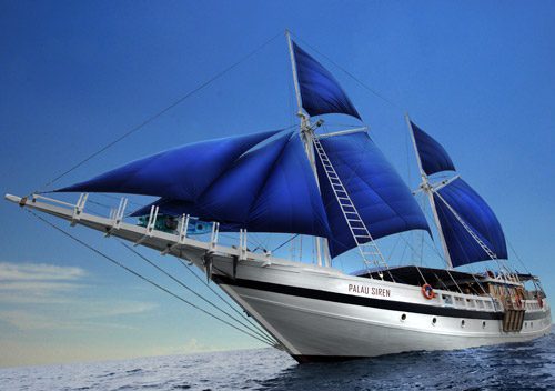 S/Y Palau Siren liveaboard is a luxury phinisi schooner liveaboard in Palau offering all the best diving Palau has to offer in style with 6, 7 & 10 day itineraries