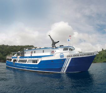 Okeanos Aggressor 2 liveaboard takes divers to Cocos Island in Costa Rica, one of the best places in the world for diving with hammerhead sharks and other pelagic marine life