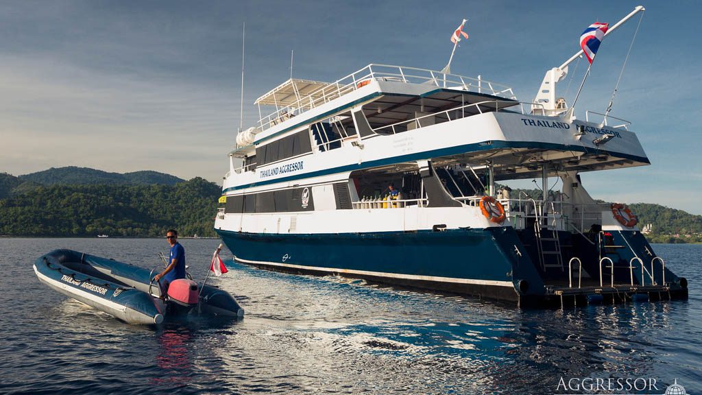 Thailand Aggressor with Similans and Northern Andaman Sea itineraries - Stern