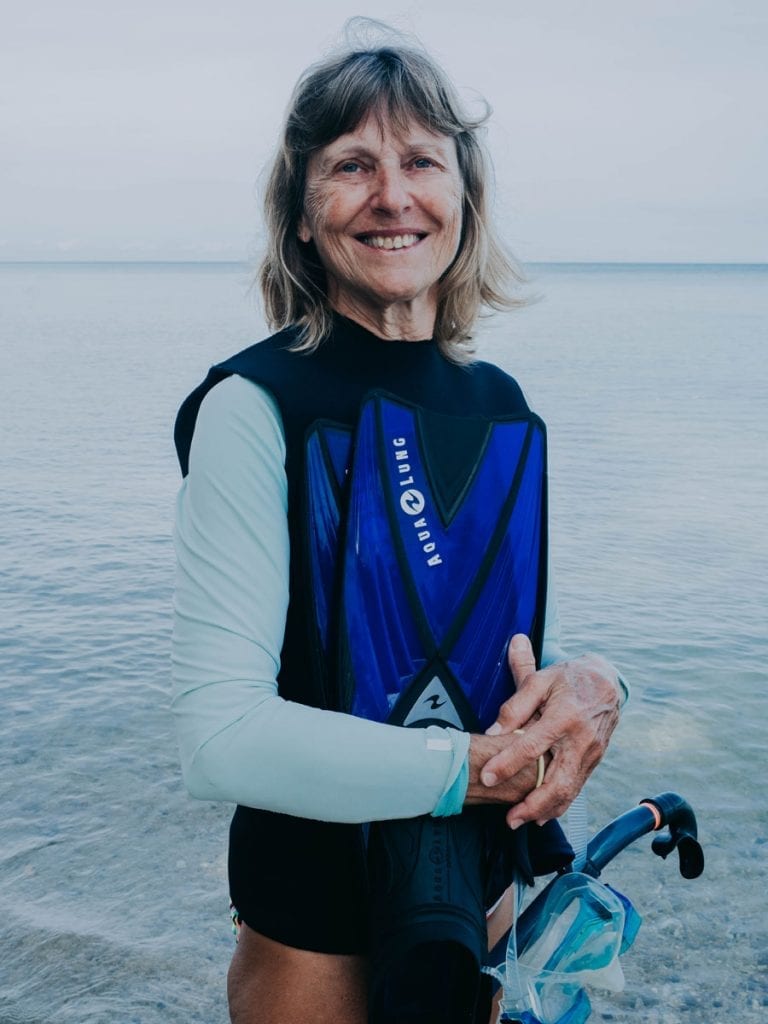 8 Noumea’s snorkelling senior citizen science in action