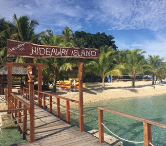 Hideaway Island Resort is a fully equipped 5 Star PADI dive resort offering a relaxed paradise for divers of all levels of experience, and snorkelers alike