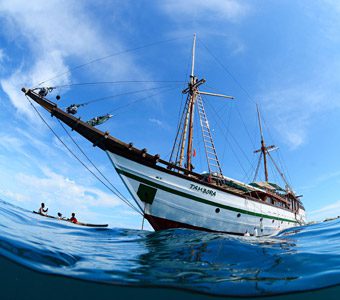 Tambora liveaboard | the luxury Tambora is one of the newest liveaboards in Indonesian waters