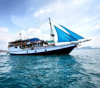 Tarata liveaboard | The vessel regularly cruises from Labuan Bajo for 7-night excursions in the Komodo National Park