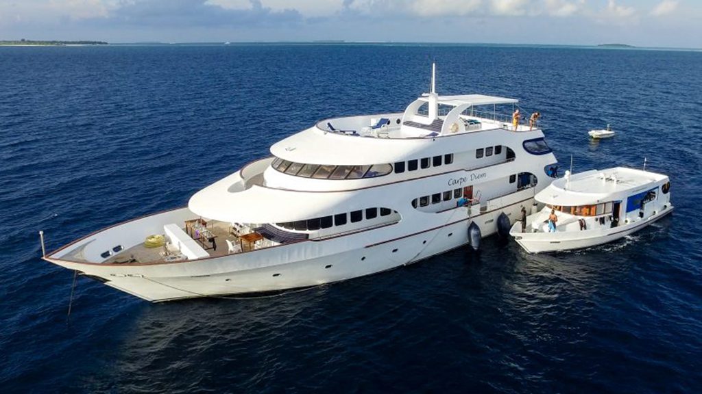 Carpe diem liveaboard maldives boat