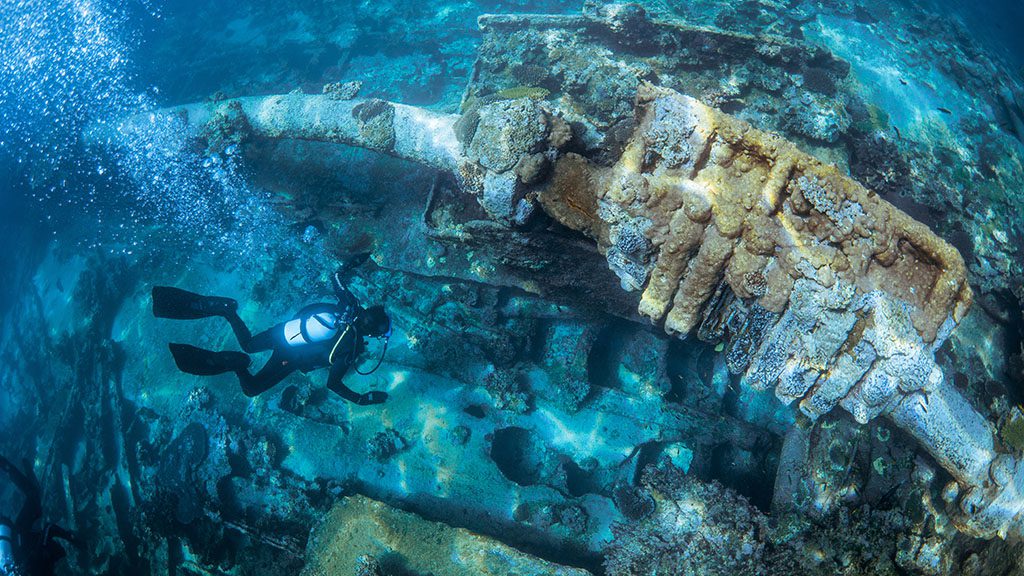 Dive ningaloo with sail ningaloo liveaboard norwegian bay shipwreck credit cam barton