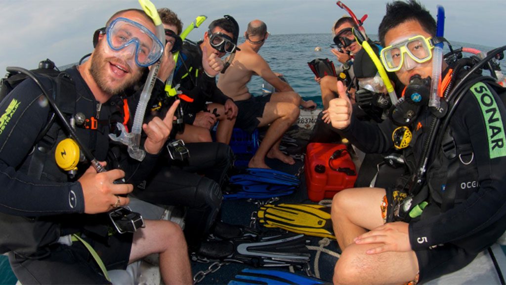 Spirit of freedom great reef census trip