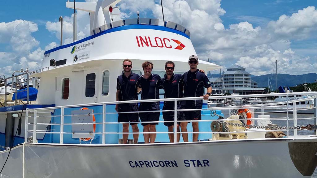 New cots control program vessel the capricorn star and crew departing on their first voyage credit rrrc