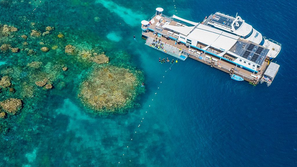 Reef magic pontoon arial 1024