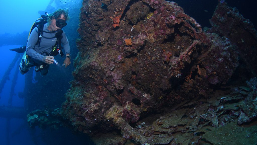 Tao Maru Ship Wreck, Gizo, Solomon Islands