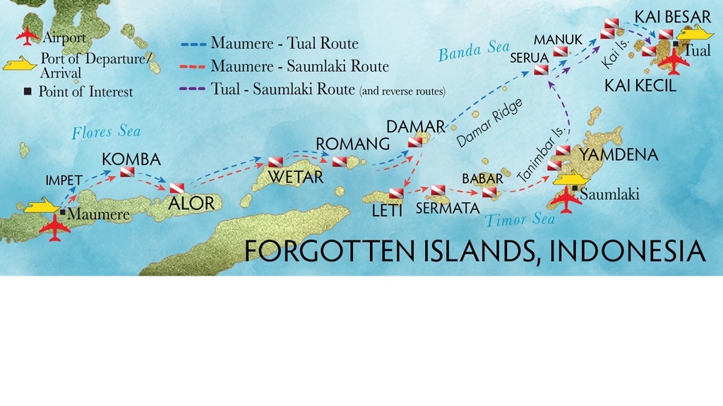 24 indo aggressor liveaboard indonesia map forgotten islands