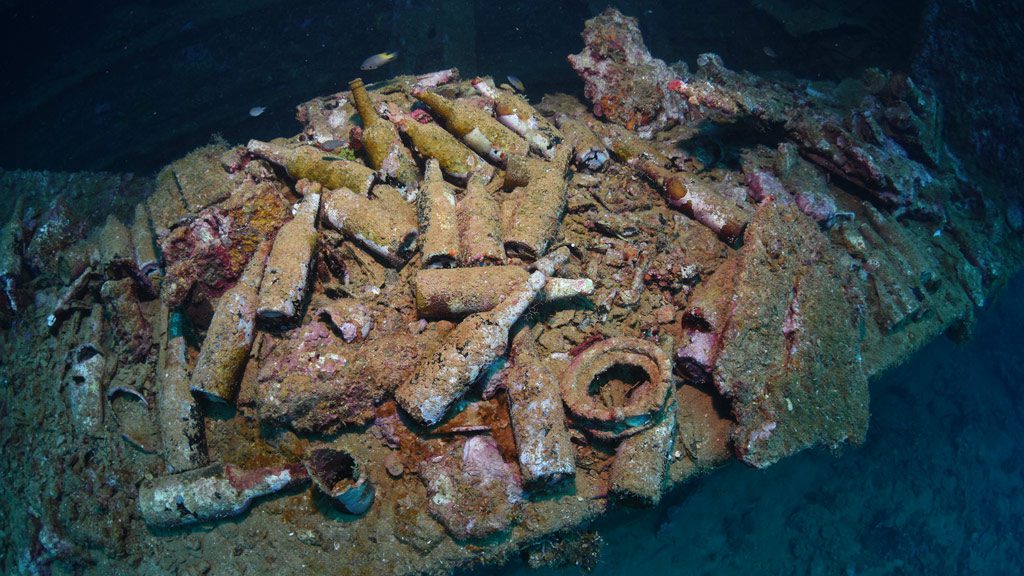 Tao Maru Ship Wreck, Gizo, Solomon Islands