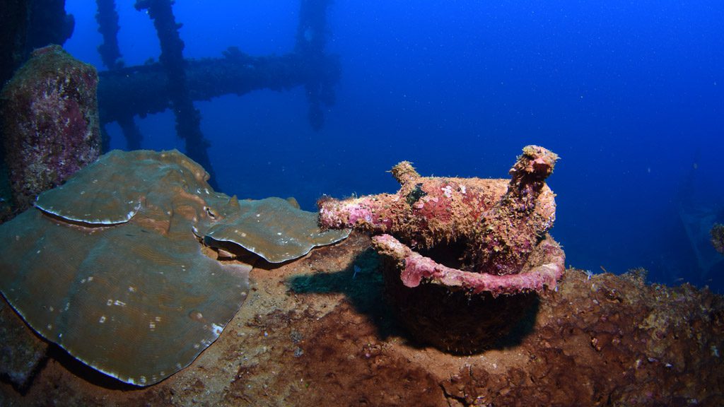 Tao Maru Ship Wreck, Gizo, Solomon Islands