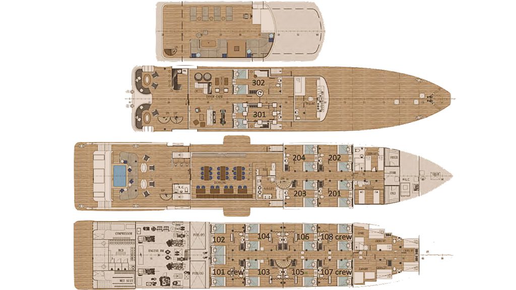 M/Y Black Pearl Liveaboard, Palau, Micronesia