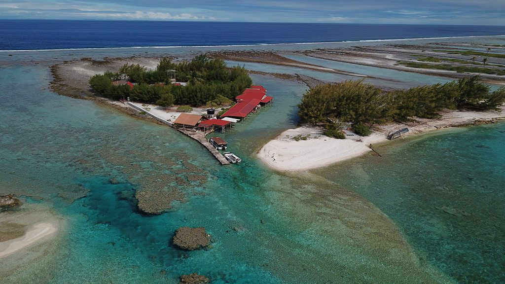 14 Top Dive South North Fakarava French Polynesia Pension Motu Aito Arial