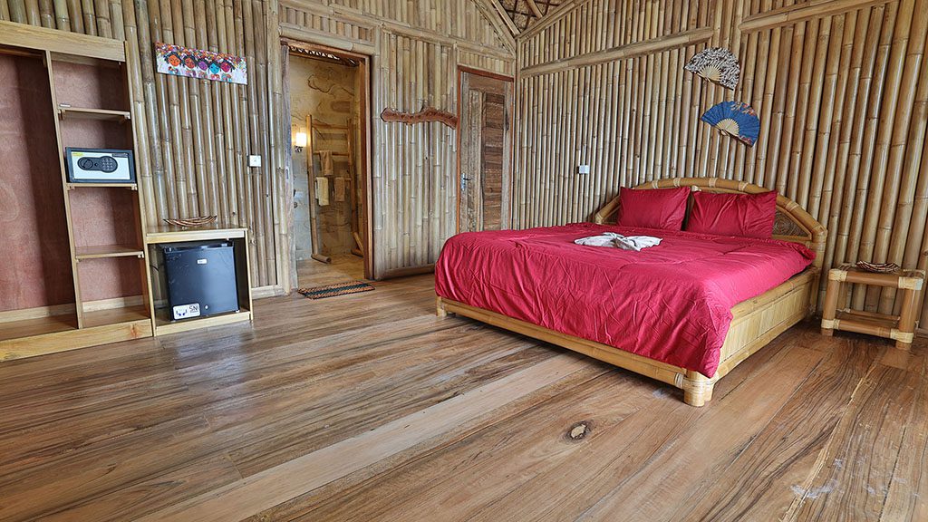 10 proco island bambu resort Halmahera Indonesia double bungalow