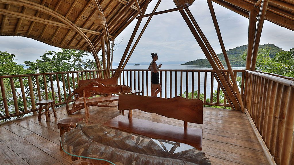 6 proco island bambu resort Halmahera Indonesia balcony view