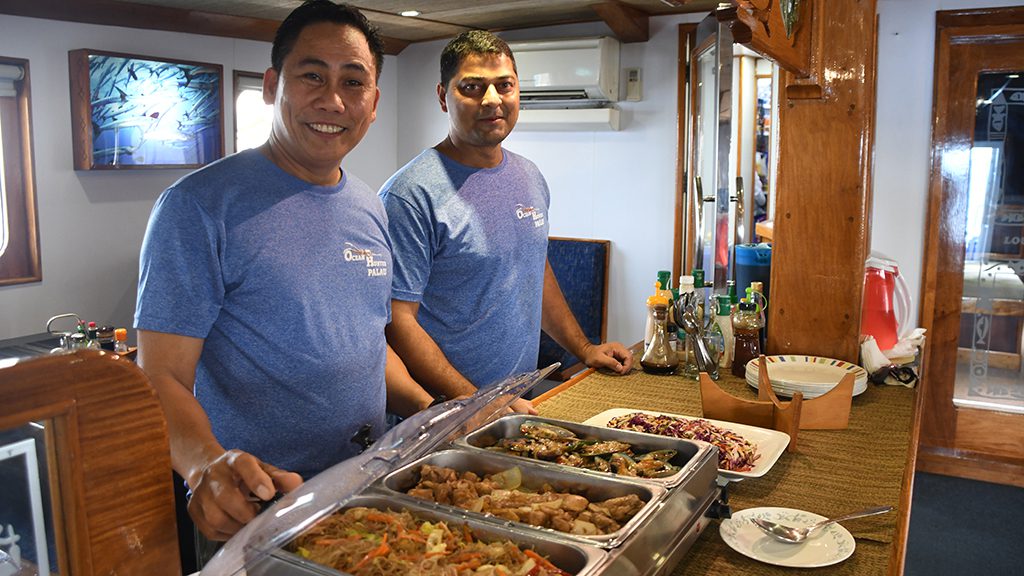 1 ocean hunter liveaboard palau micronesia buffet