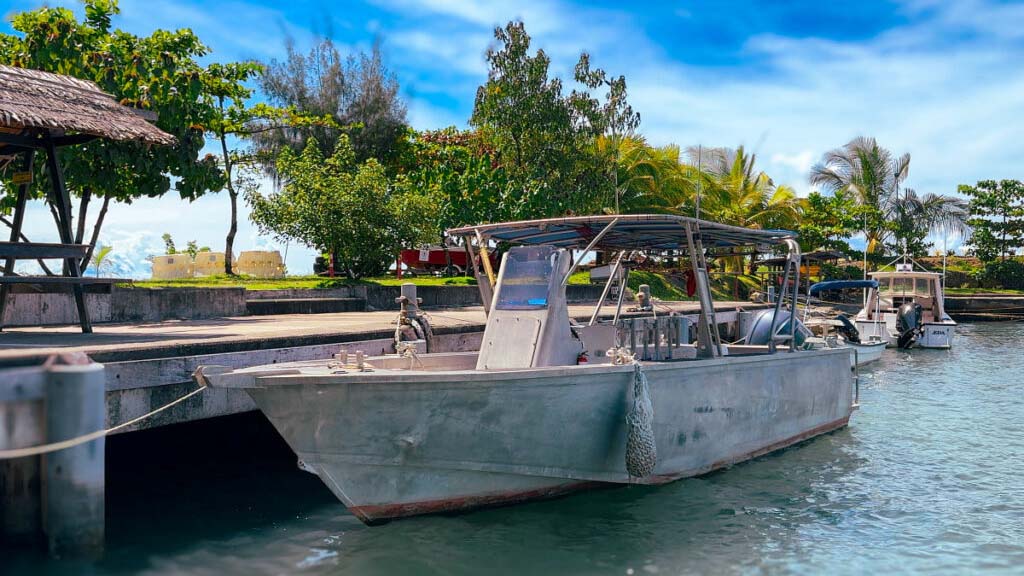 Emperor divers honiara solomons dive boat
