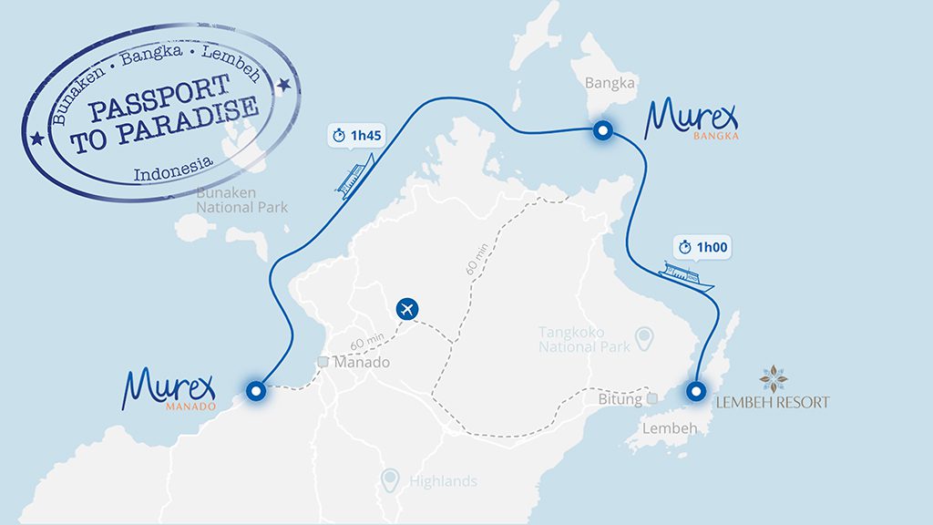 Murex resorts passport to paradise north sulawesi