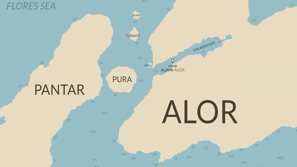 58 alami alor nusa tenggara indonesia location map