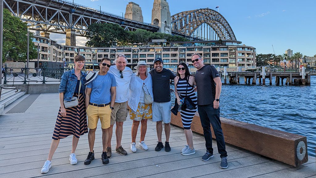 Sydney walking tour harbour bridge