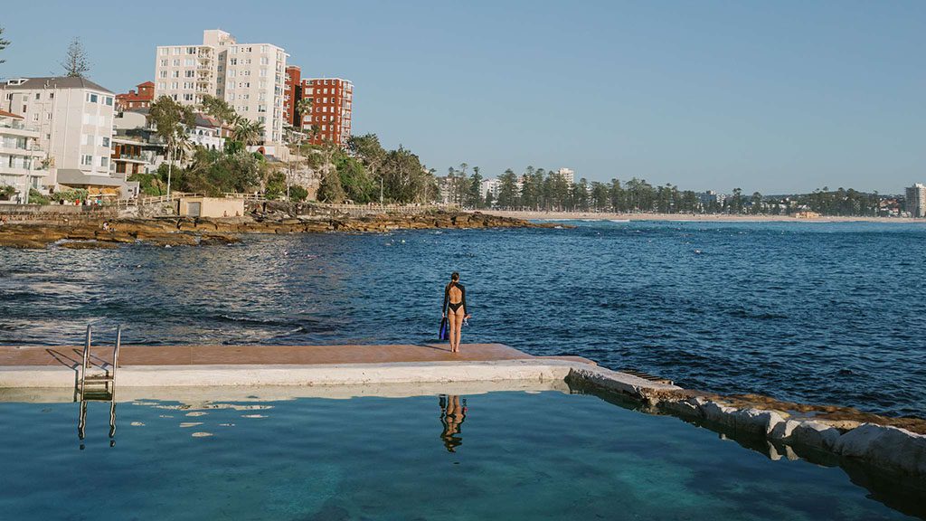 Sydney manly bower pool