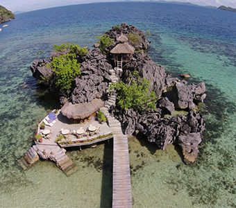 3 sangat island dive resort coron philippines aerial view 2 feature340