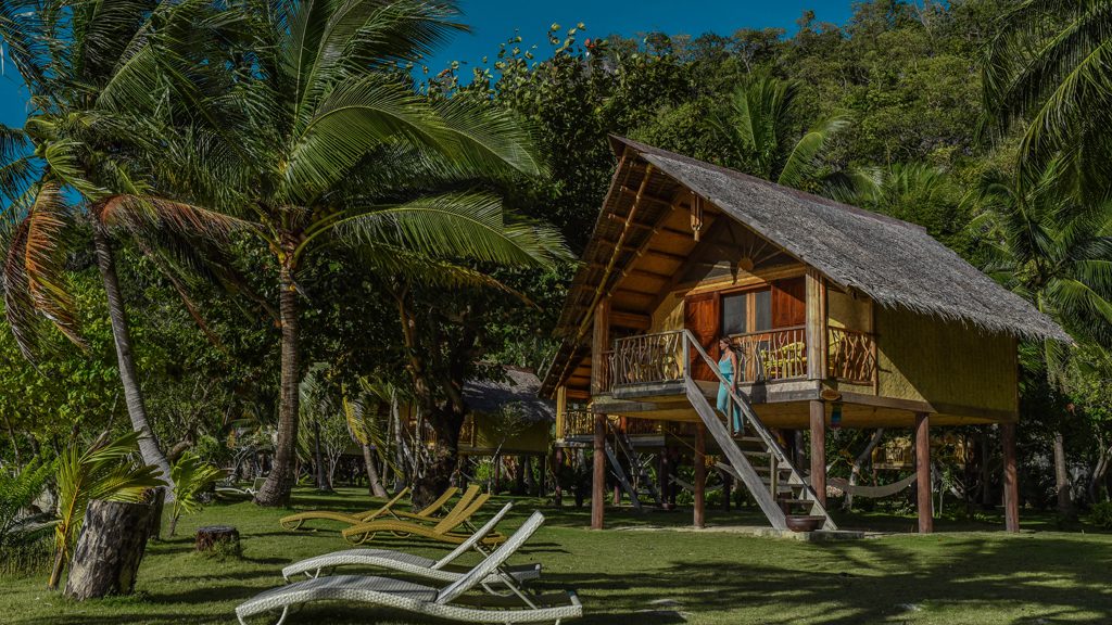 34 sangat island dive resort coron philippines beachside chalet exterior2