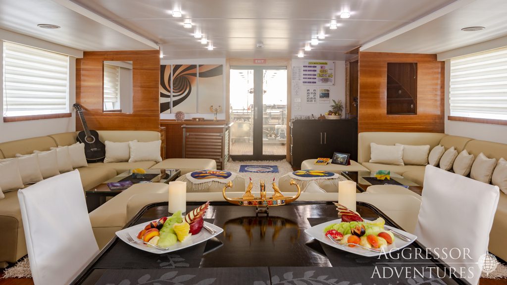 12 red sea aggressor ii liveaboard north egypt dining area 2