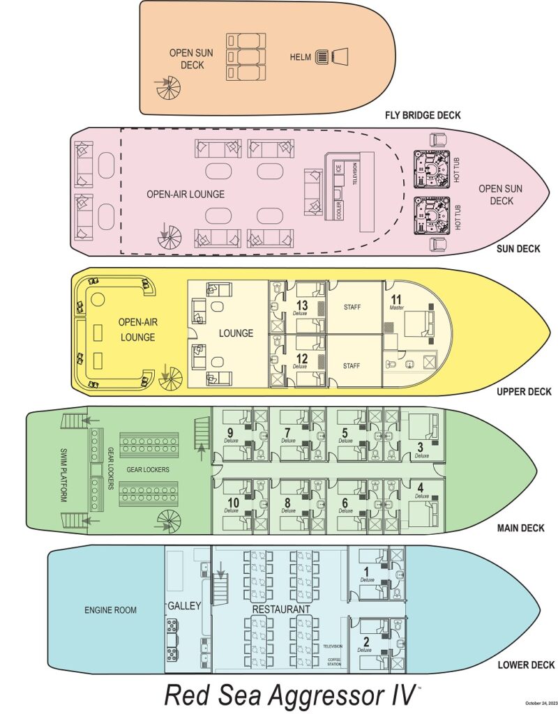 15 red sea aggressor iv liveaboard south egypt boat layout