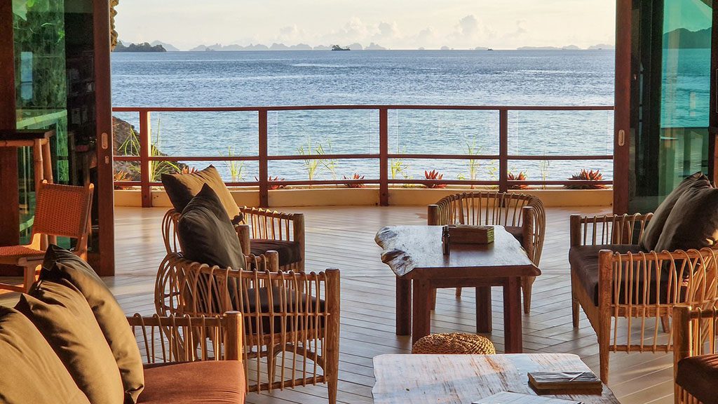 4 misool eco resort raja ampat indonesia lounge view