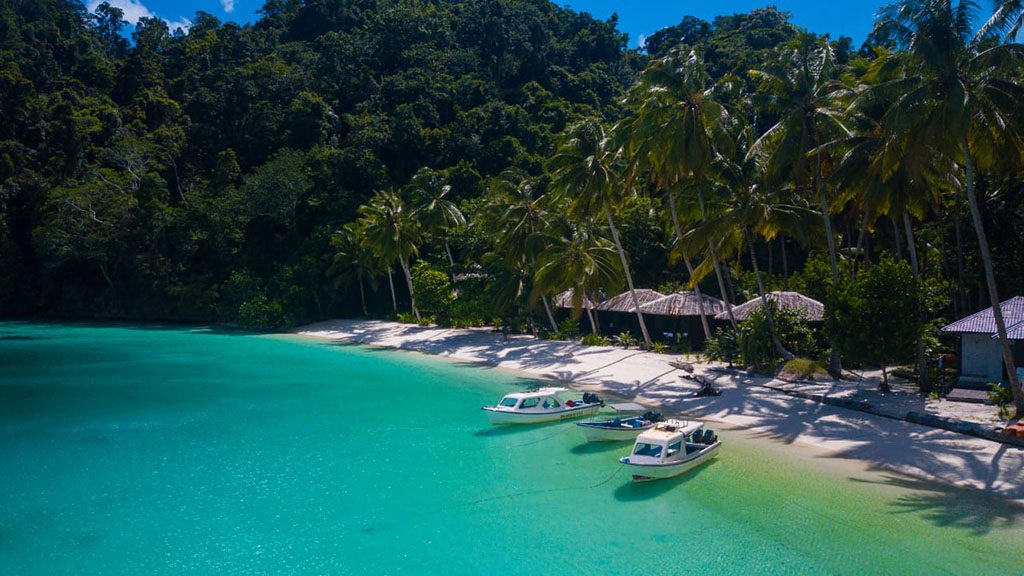 4 triton bay divers raja ampat indonesia resort boats