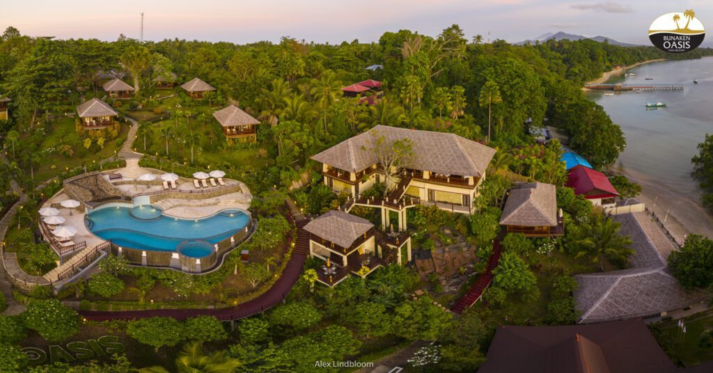 1 bunaken oasis dive resort north sulawesi indonesia aerial view 3 opengraph