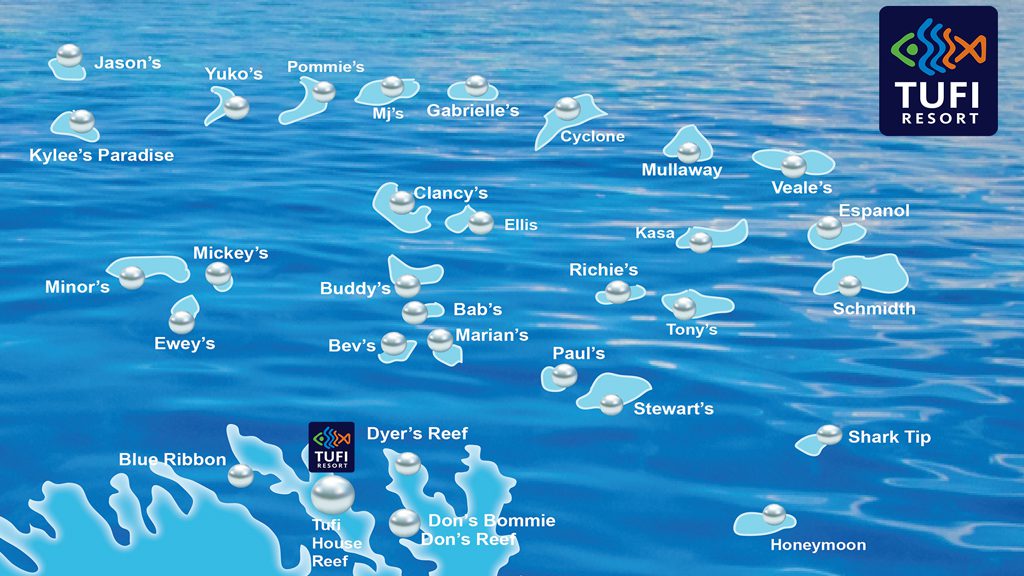 27 tufi dive resort northern province papua new guinea tufi reefs map 2024