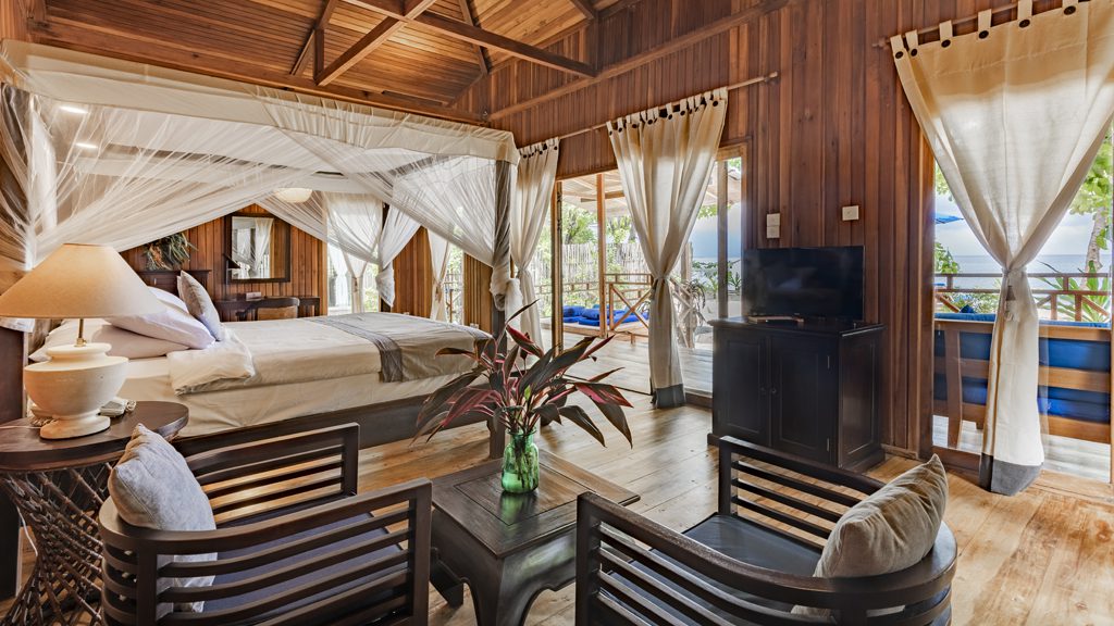 33 siladen resort and spa north sulawesi indonesia beach view villa interior