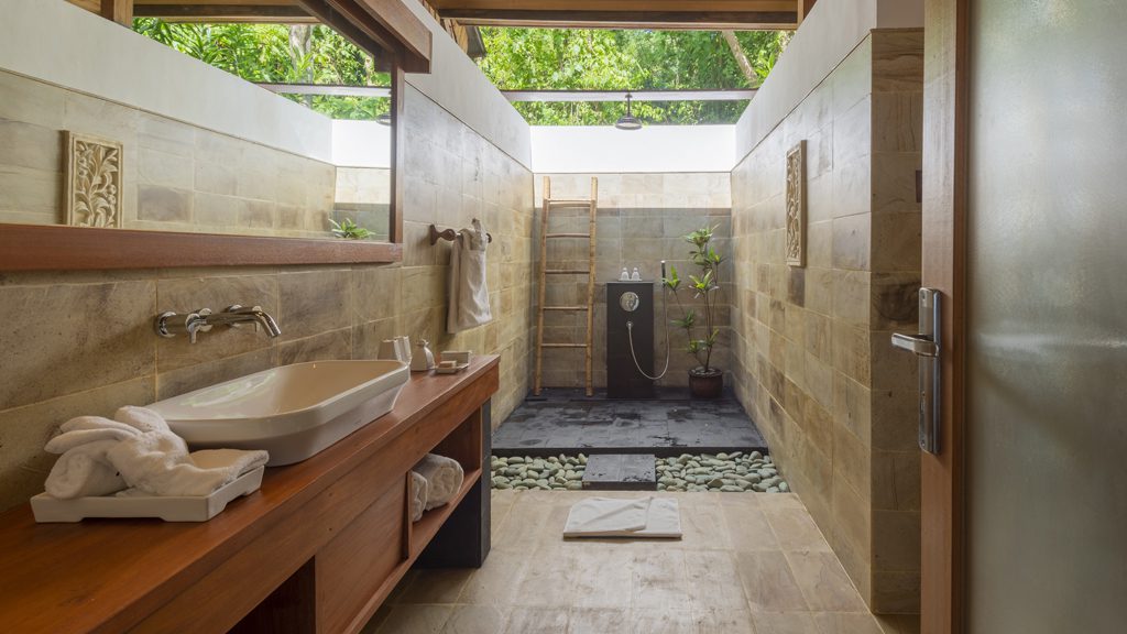 39 siladen resort and spa north sulawesi indonesia double bedroom beach villa bathroom