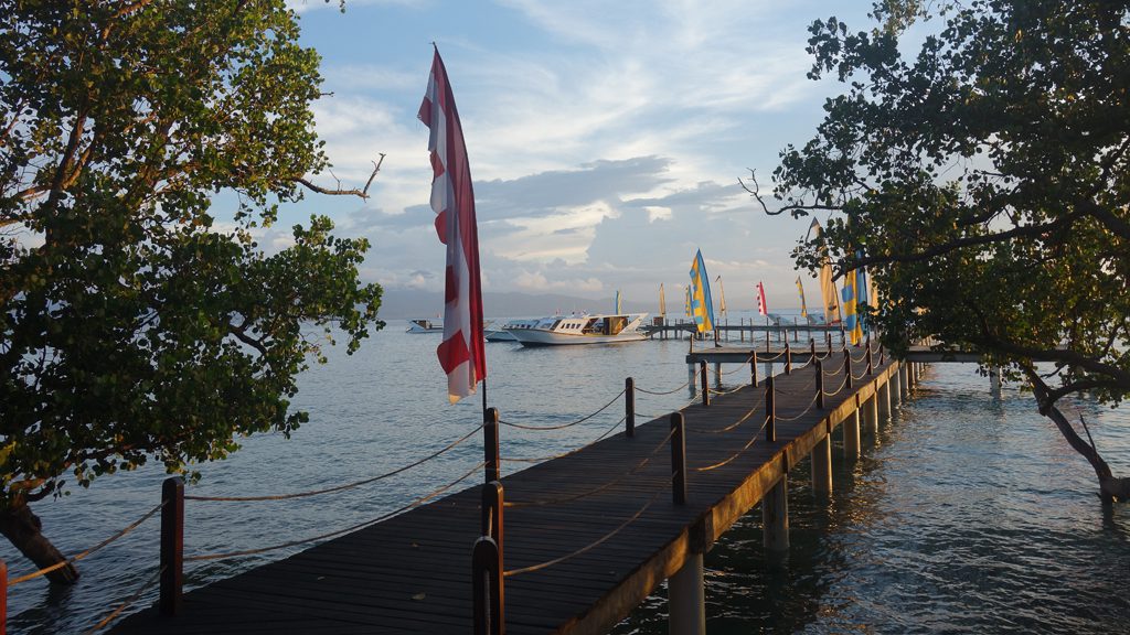 5 bunaken oasis dive resort north sulawesi indonesia jetty view 2
