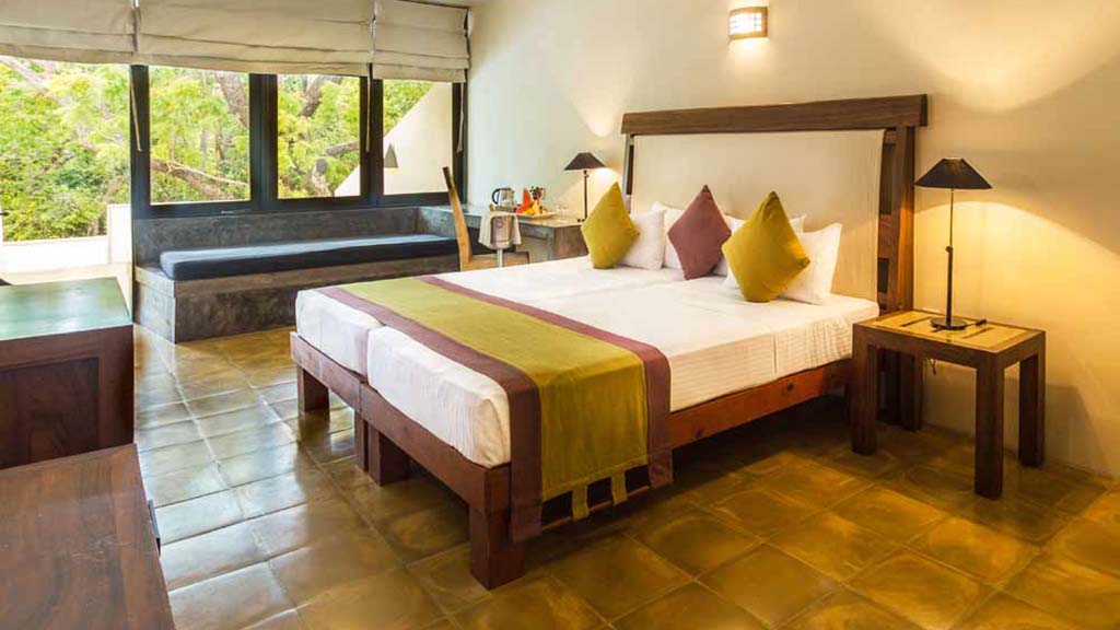 Nilaveli beach resort spa bed