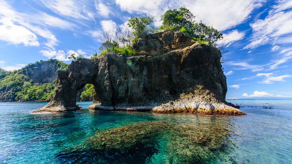 Wallacea dive cruise halmahera landscape