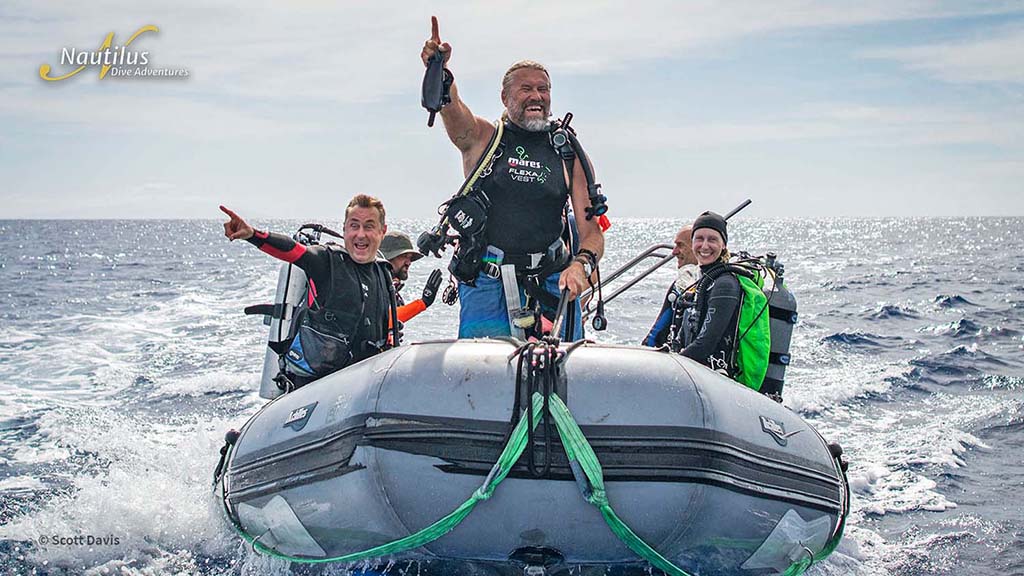 Nautilus fleet socorro crew guests scott davis