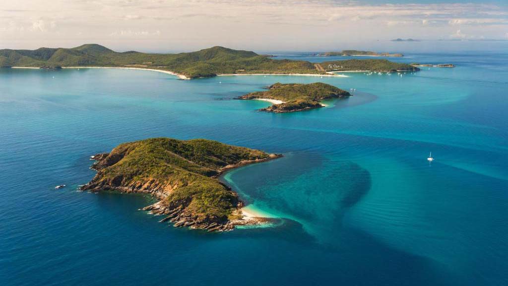 4 great keppel island aerial