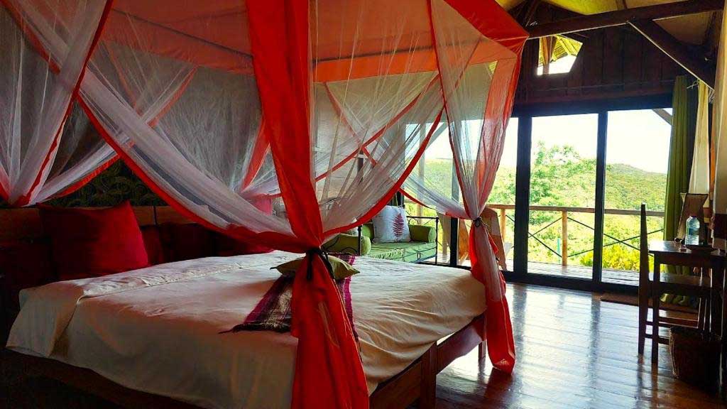 5 madagascar joffreville nature lodge bedroom