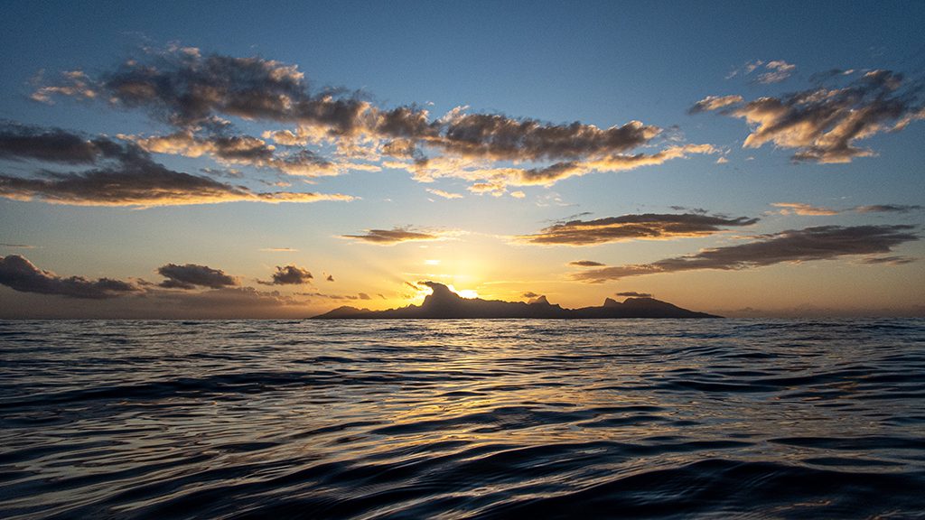 Dive tahiti island fluid tahiti sunset theo